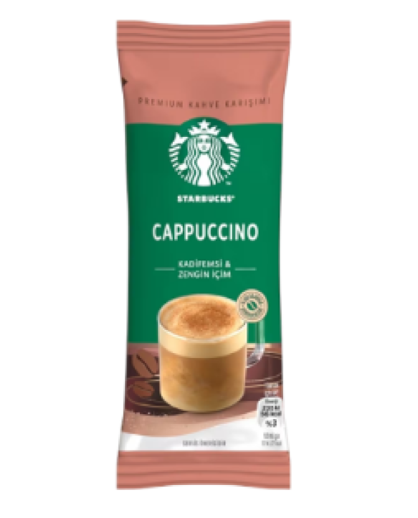 Cappuccino Sachets| Instant | Starbucks® Coffee ( 1 Stick)